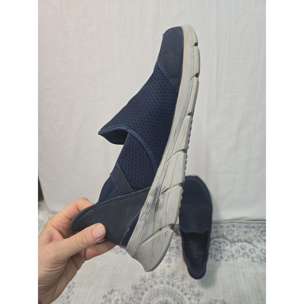 Skechers Men's Slip On Equalizer 4.0 Hands Free Swift-Fit Navy Blue Size 10 - Picture 3 of 9